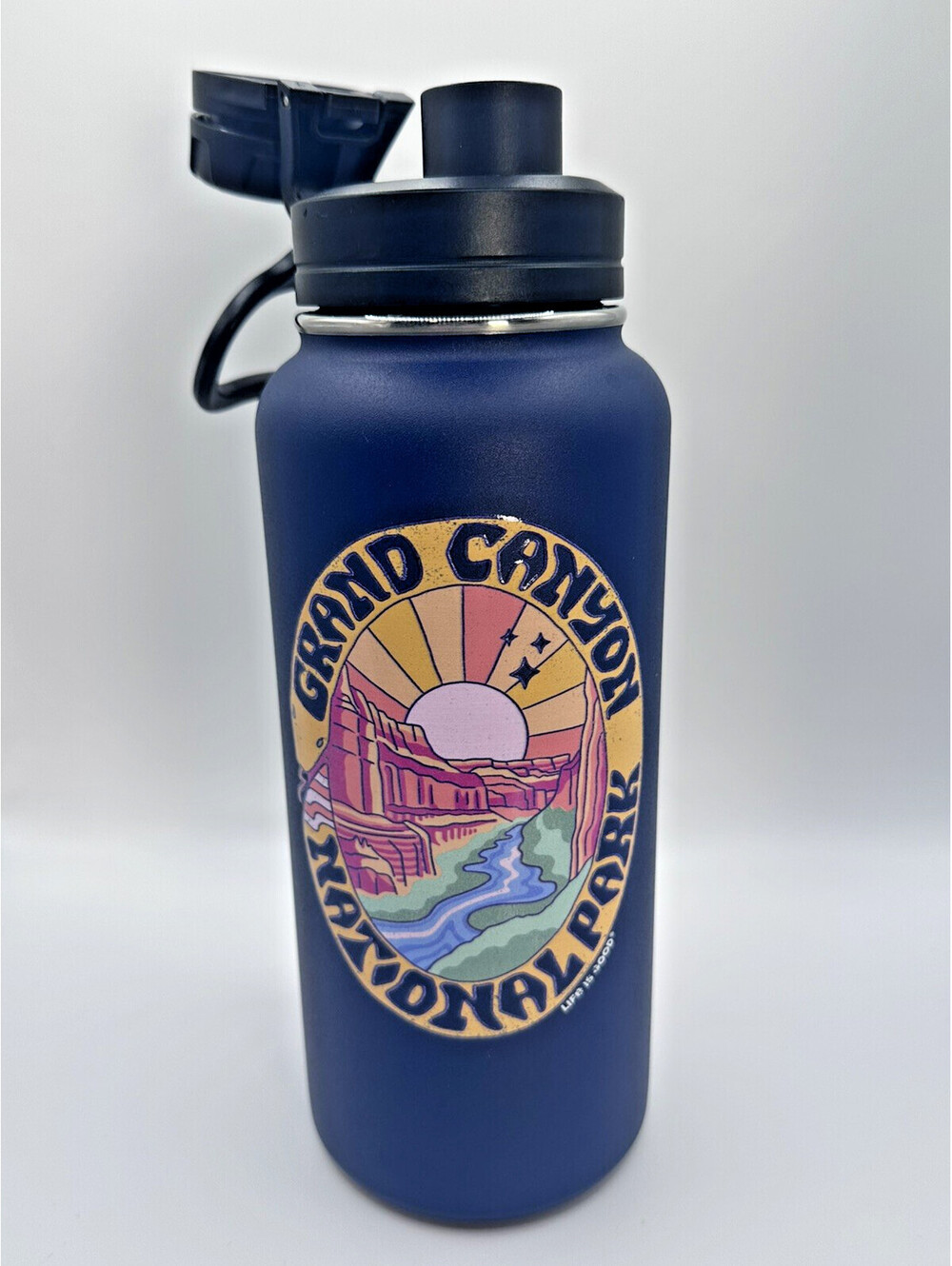 Life Is Good Grand Canyon National Park Stainless Steel Water bottle